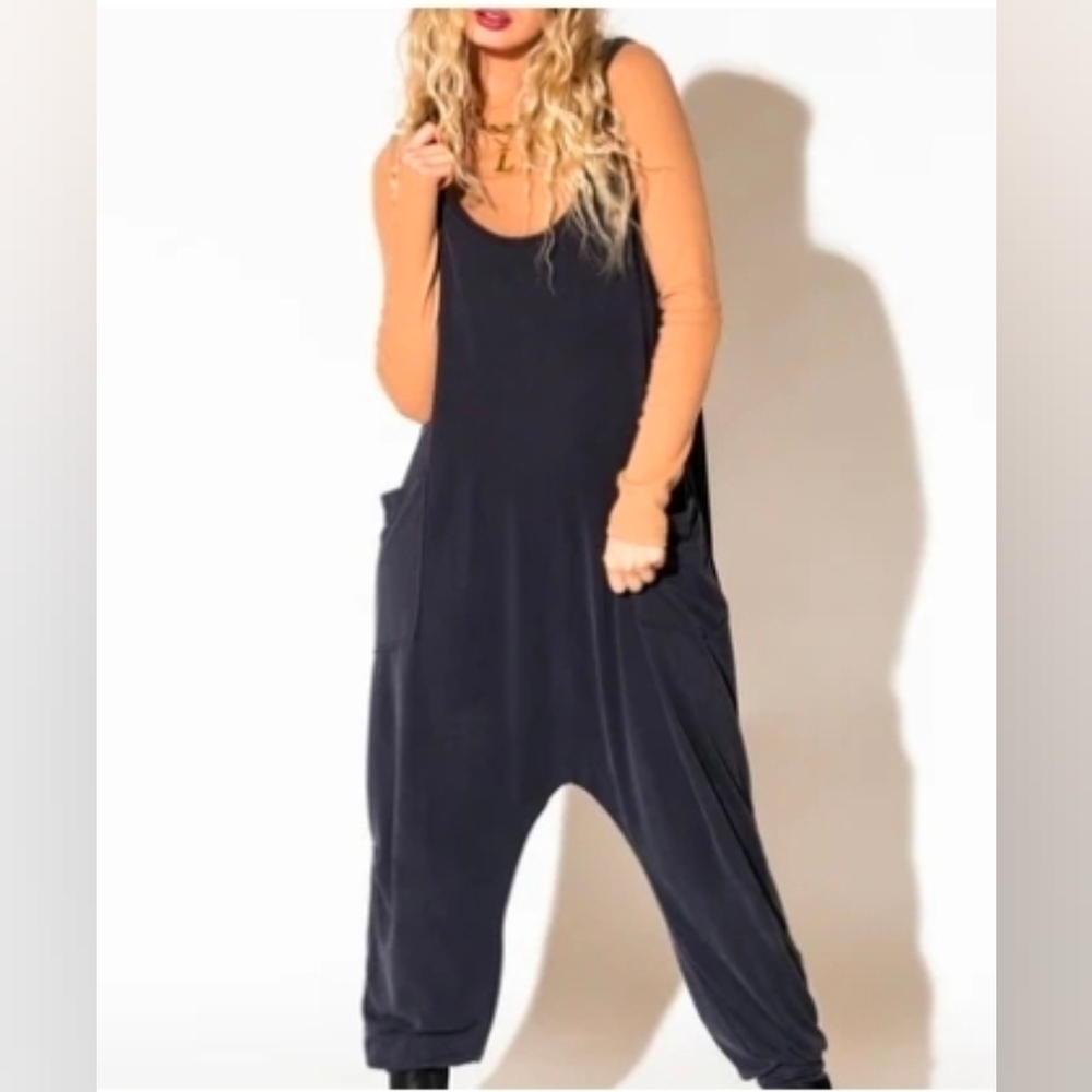 Dressed in LALA Dark Grey Jumpsuit